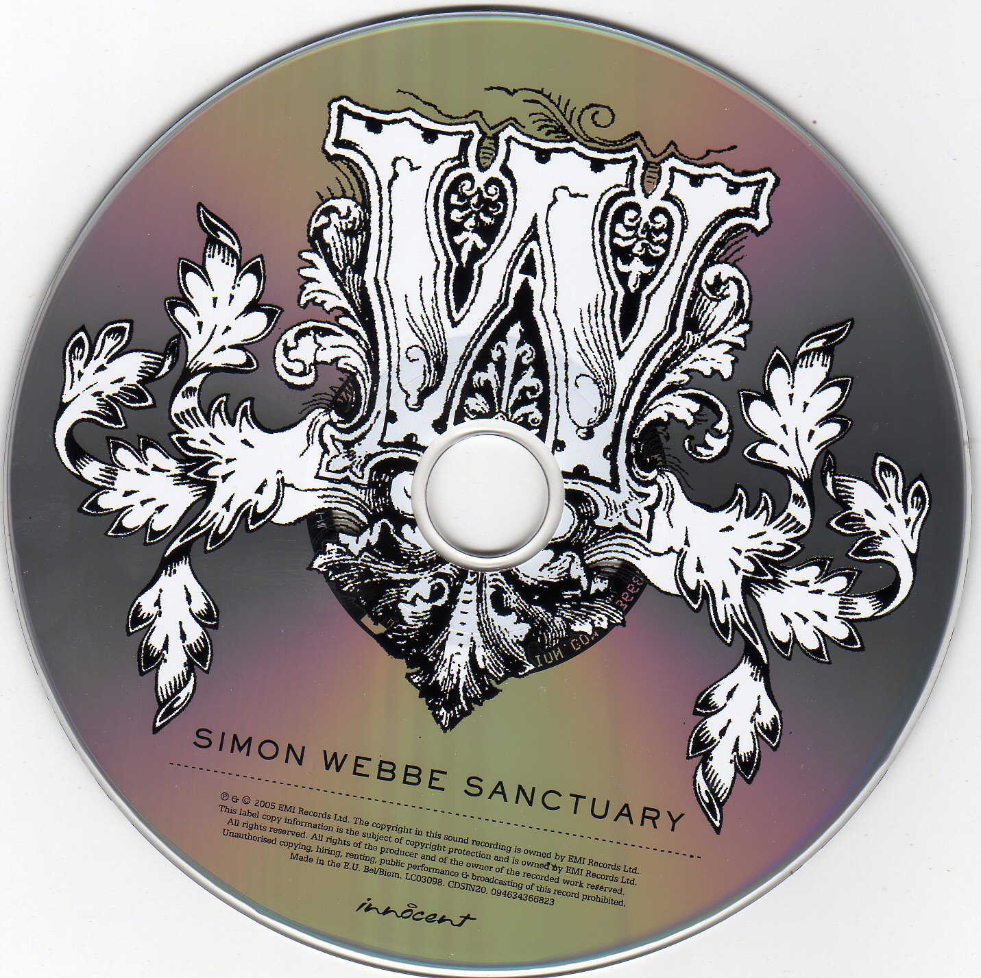 Webbe Simon Webbe Sanctuary 2005 : CD | CD Covers | Cover Century | Over 1. ...